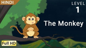 The Monkey : Learn Hindi  Story for Children