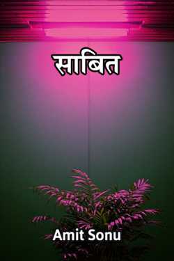 amit sonu द्वारा लिखित  Saabit बुक Hindi में प्रकाशित