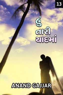 હું તારી યાદમાં (ભાગ-૧૩) by Anand Gajjar in Gujarati