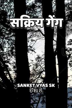 Sanket Vyas Sk, ઈશારો द्वारा लिखित  Sakriy gang बुक Hindi में प्रकाशित