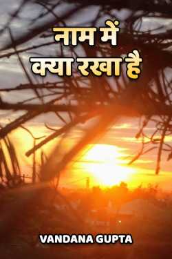 Naam me kya rakha hai - 1 by Vandana Gupta in Hindi