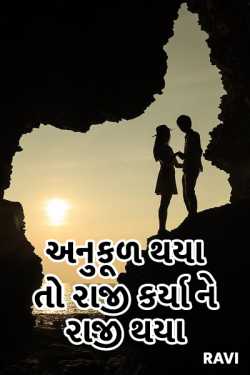 anukud thaya to raji karya ne raji thaya by Ravi Lakhtariya in Gujarati