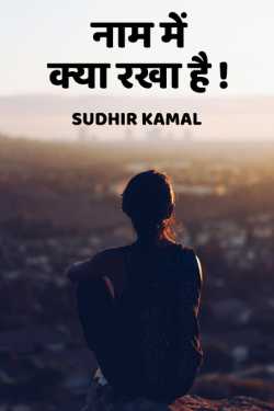 Naam me kya rakha hai by Sudhir Kamal in Hindi