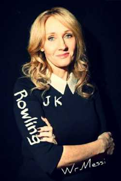 J K Rowling by WR.MESSI in Hindi
