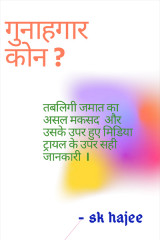 गुनाहगार कोन ? द्वारा  sk hajee in Hindi