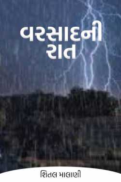 rainy night by શિતલ માલાણી in Gujarati