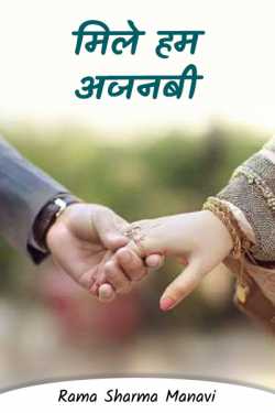 Meet we strangers by Rama Sharma Manavi in Hindi