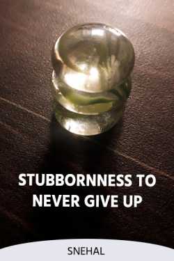 Stubbornness To Never Give Up by snehal in English