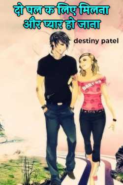 destiny patel द्वारा लिखित  meet for a moment, and fall in love बुक Hindi में प्रकाशित