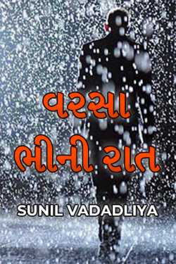 વરસા ભીની રાત by SUNIL VADADLIYA in Gujarati