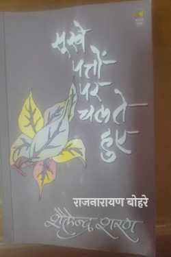 Shailendrasharan walking on dry leaves by राजनारायण बोहरे in Hindi
