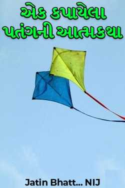 Autobiography of a Cut Kite by Jatin Bhatt... NIJ in Gujarati