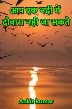 YOU CANT STEP INTO SAME RIVER TWICE by ANKIT YADAV in Hindi