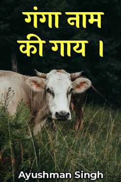 A cow named Ganga. by Ayushman Singh in Hindi