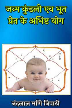 नंदलाल मणि त्रिपाठी द्वारा लिखित  जन्म कुंडली एव भूत प्रेत के अभिष्ट योग बुक Hindi में प्रकाशित