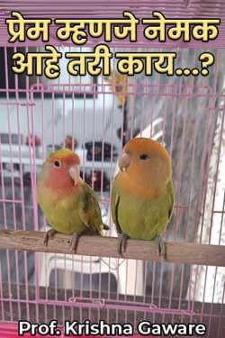 प्रेम म्हणजे नेमक आहे तरी काय...? by Prof. Krishna Gaware in Marathi