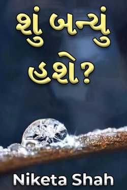 શું બન્યું હશે? by Niketa Shah in Gujarati
