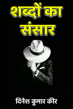 शब्दों का संसार by DINESH KUMAR KEER in Hindi