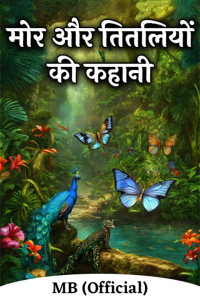 The story of the peacock and the butterflies