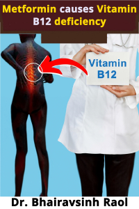 Metformin causes Vitamin B12 deficiency