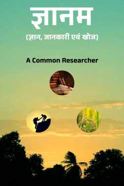 ज्ञानम (ज्ञान, जानकारी एवं खोज) by A Common Researcher in Hindi