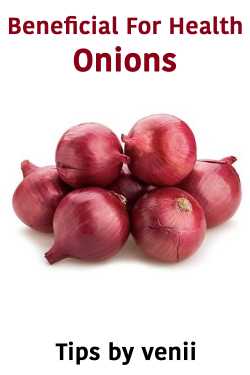 Beneficial For Health : Onions by Tips by venii in English