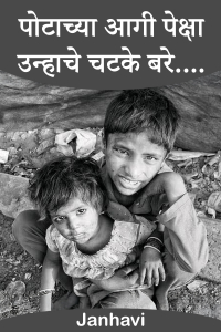 पोटाच्या आगी पेक्षा उन्हाचे चटके बरे....