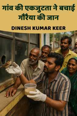 गांव की एकजुटता ने बचाई गौरैया की जान by DINESH KUMAR KEER in Hindi