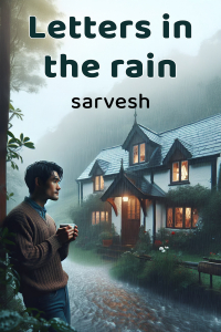 Letters in the rain
