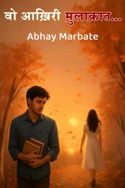 वो आख़िरी मुलाक़ात... by Abhay Marbate in Hindi