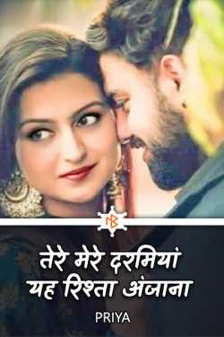 तेरे मेरे दरमियां यह रिश्ता अंजाना by Priya Maurya in Hindi