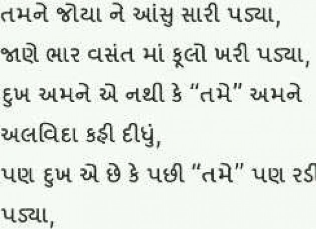 Gujarati Shayri by Ramesh : 13571