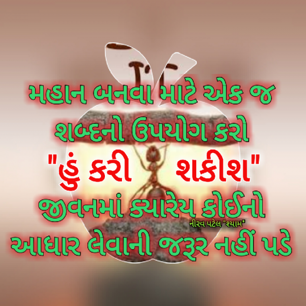 Gujarati Quotes by Nirav Patel SHYAM : 111036502