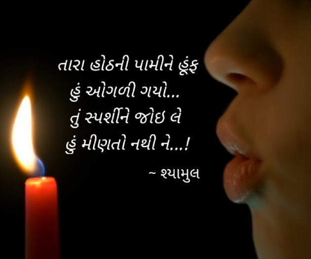 Gujarati Shayri by Vikram Patel : 111041049