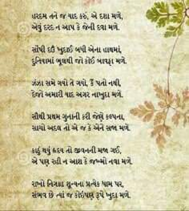 Gujarati Shayri by Parvez Rathod : 111046863