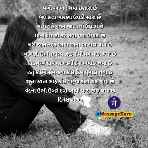 Gujarati Shayri by Dinesh Patel : 111047684