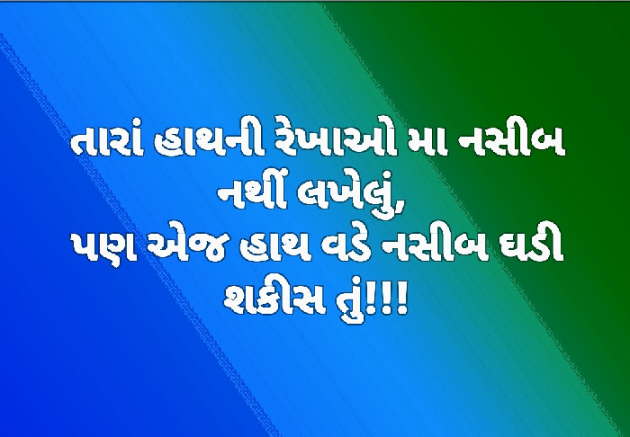 Gujarati Blog by વિજયસિંહ પરમાર : 111050774