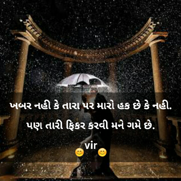 Gujarati Shayri by Viraj Patel : 111052919