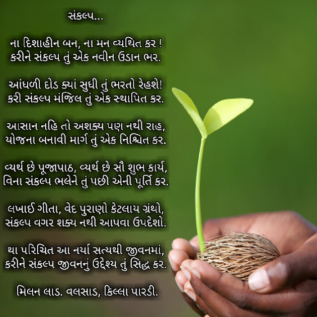 Gujarati Shayri by Milan : 111053354