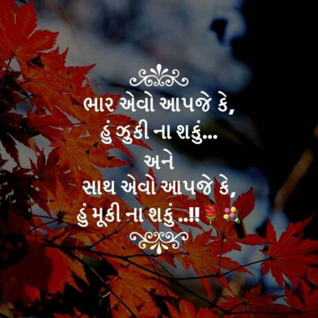 Gujarati Shayri by A friend : 111059555