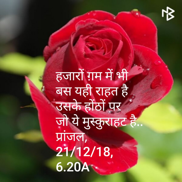 Hindi Shayri by Pranjal Shrivastava : 111064245