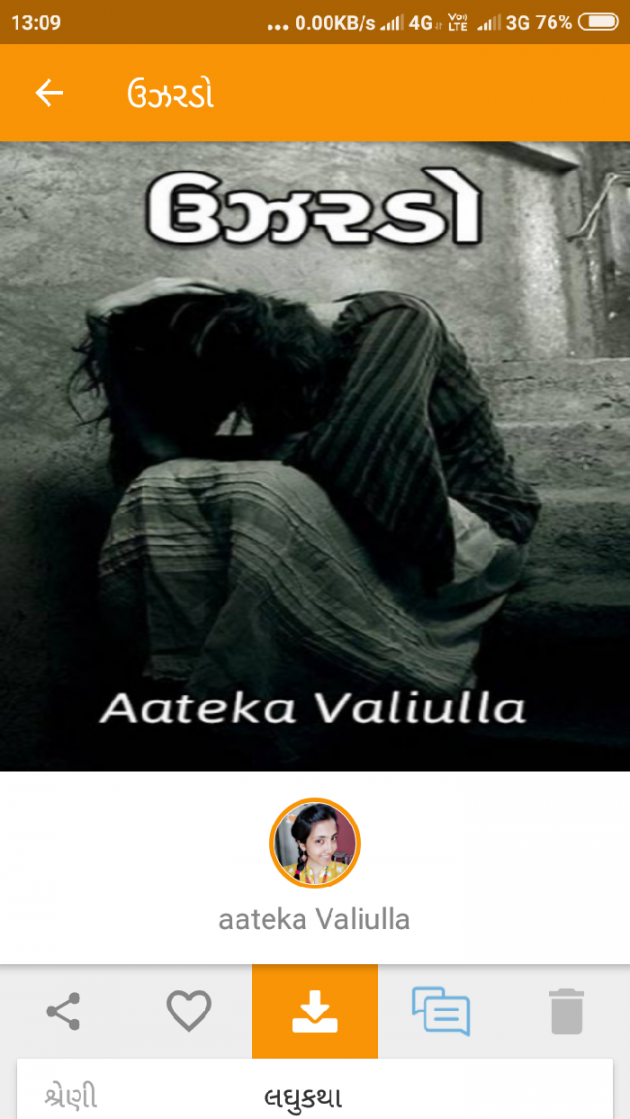 Gujarati Book-Review by aateka Valiulla : 111068430