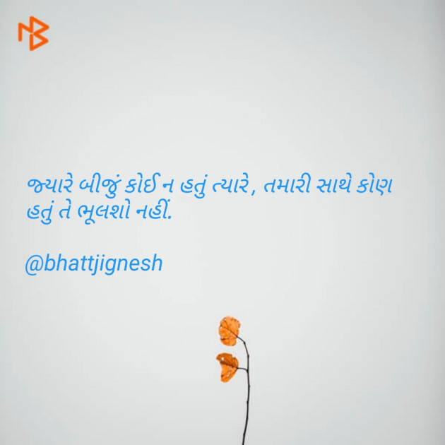 Gujarati Blog by JIGNESH BHATT : 111069969