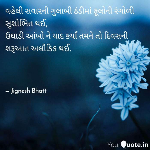 Gujarati Good Morning by JIGNESH BHATT : 111072664