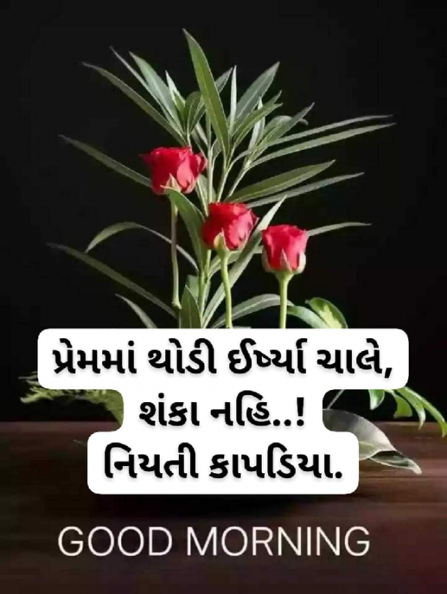 Gujarati Good Morning by Niyati Kapadia : 111074298