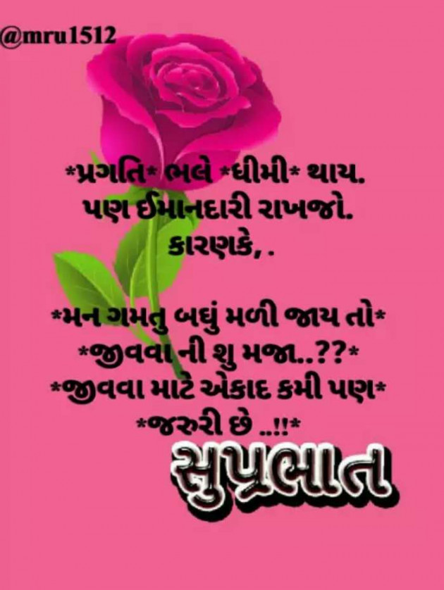 Gujarati Quotes by Sanjay K Parmar : 111079085