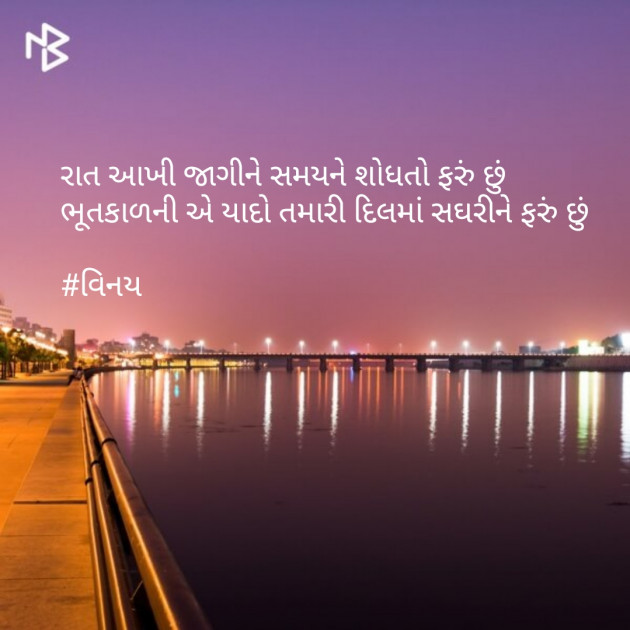 Gujarati Shayri by Patel Vinaykumar I : 111080338