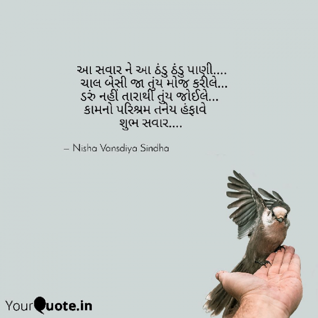 Gujarati Good Morning by Nisha Sindha : 111086375