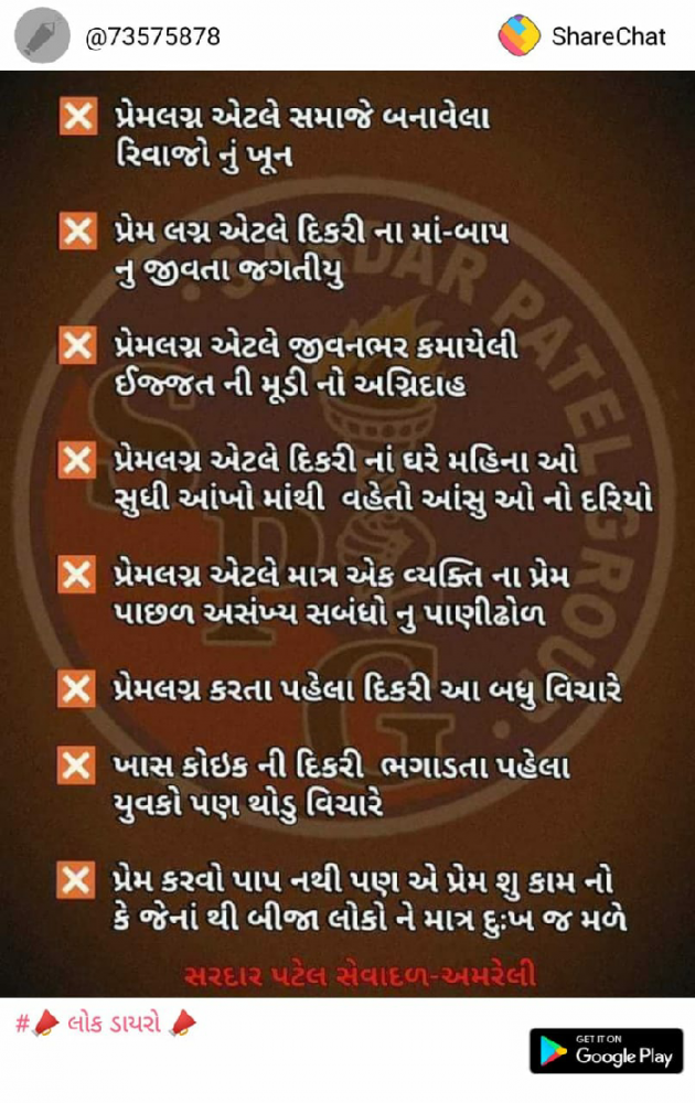 Gujarati Thought by Usman Rathod : 111089820