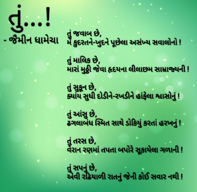 Gujarati Whatsapp-Status by Jaimeen Dhamecha : 111096793